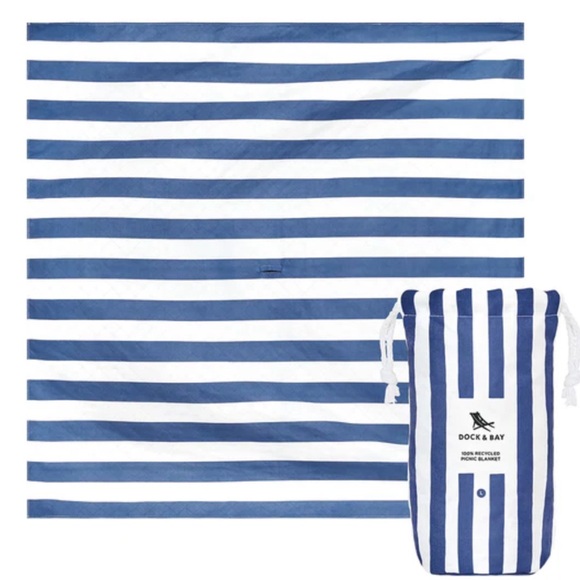 waterproof Terracotta Tropics picnic blanket/sz X-L-NWT-100% recycled materials - Picture 16 of 16